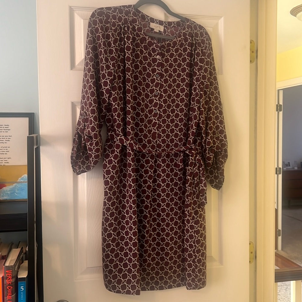 L Loft dress